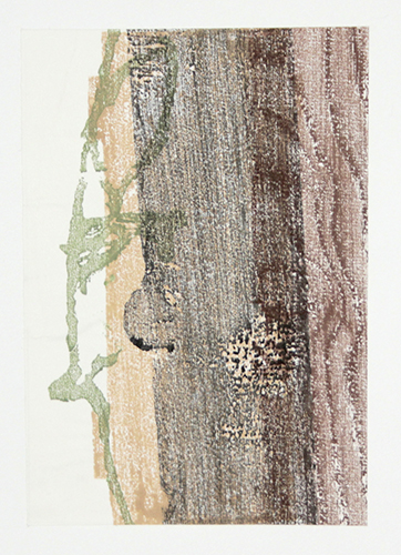 No title 2, 2019 Moku Hanga