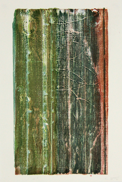 Echo 01, 2020 Moku Hanga