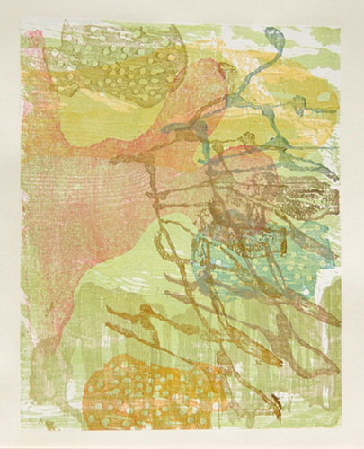 Secret Life 10 Moku Hanga