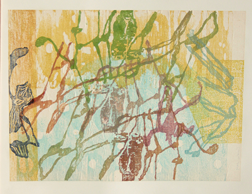 Secret Life 13 Moku Hanga