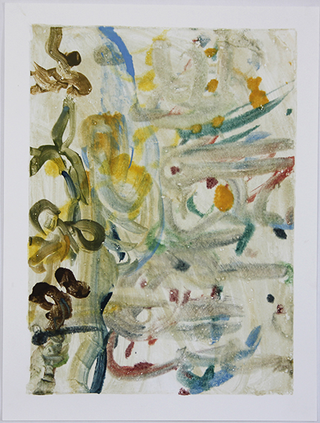 No Title 3 drawing on gelatine, print