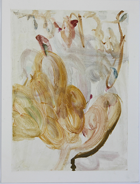 No Title 8 drawing on gelatine, print